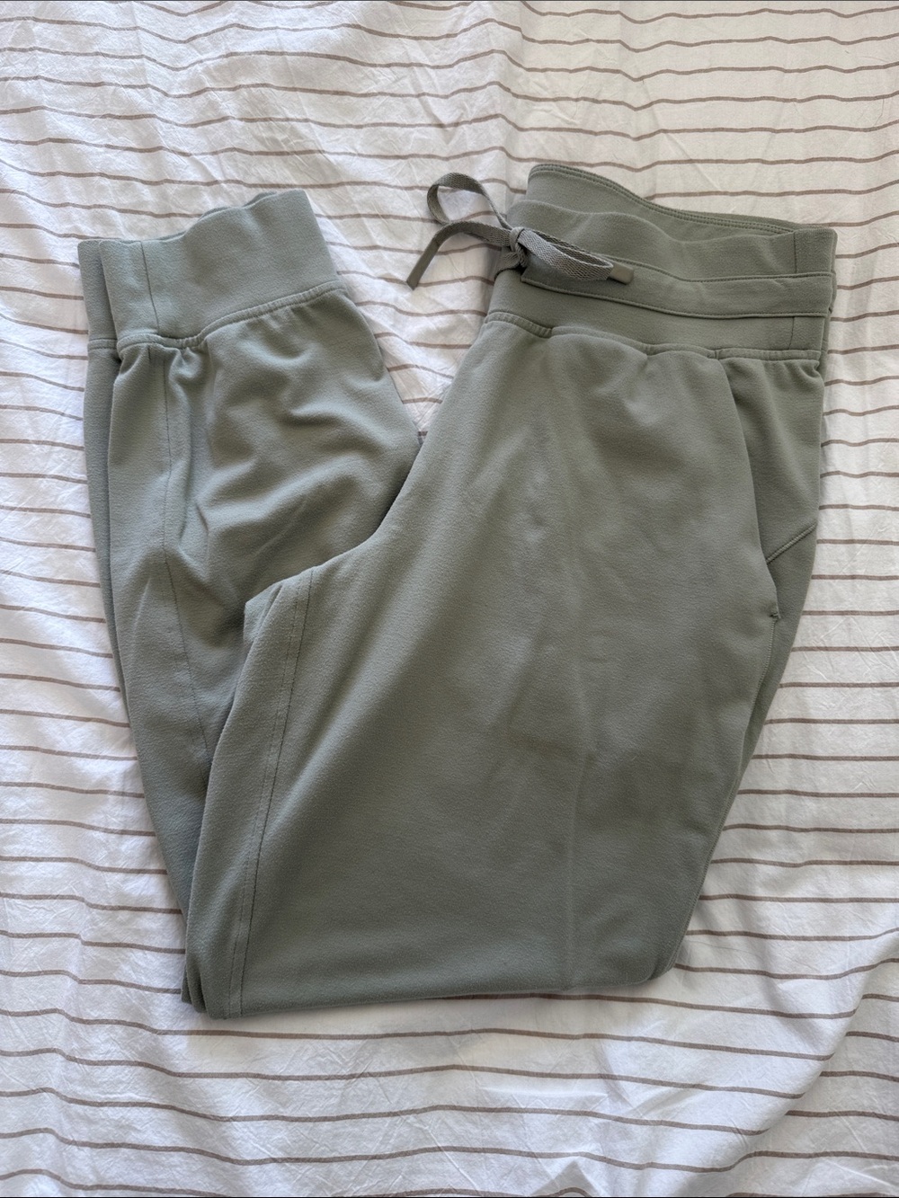 lululemon athletica Sage Green Track Pants Joggers